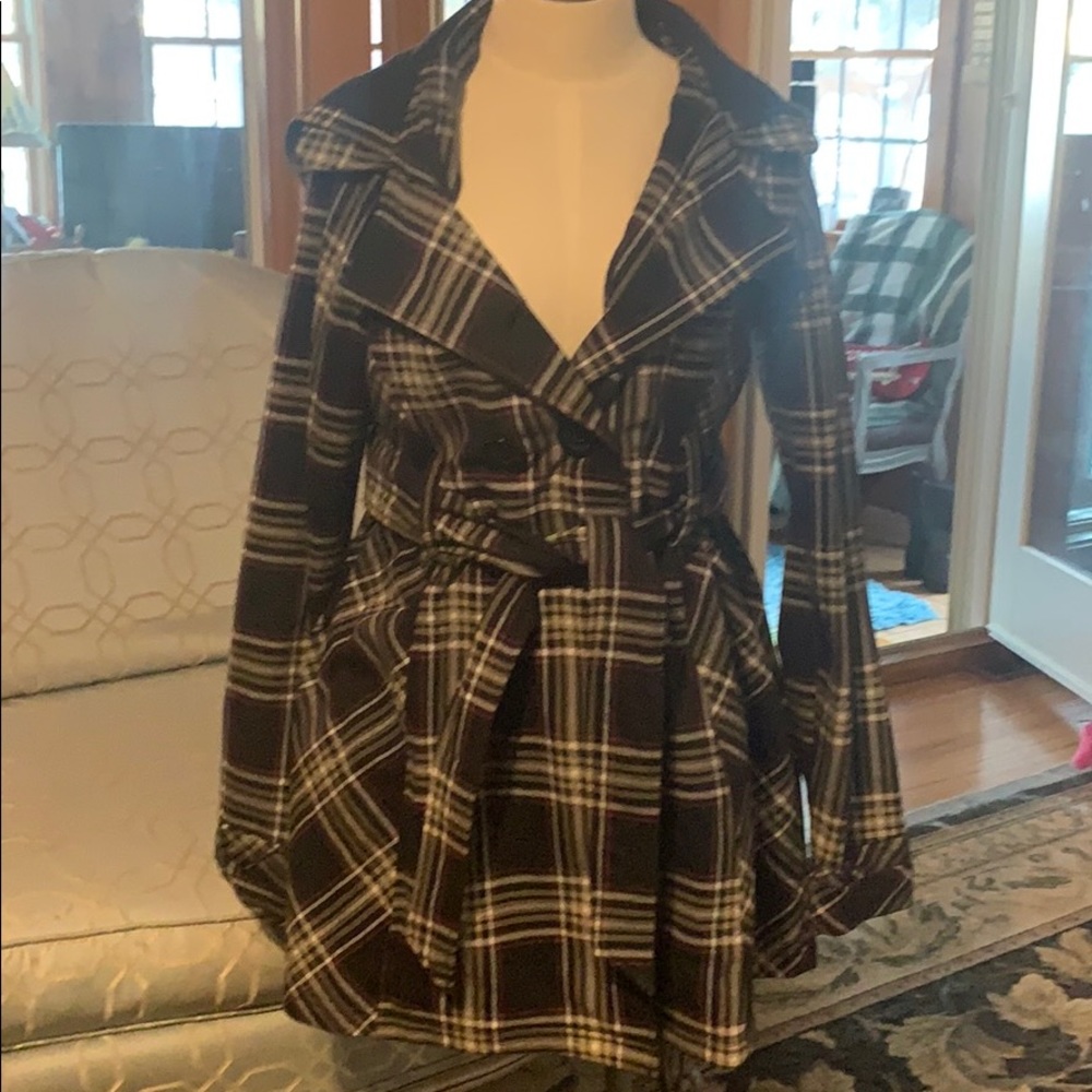 Plaid Blazer Sz XL